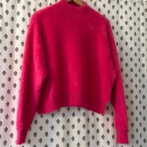 En Elly Hot Pink Sweater Size Small
